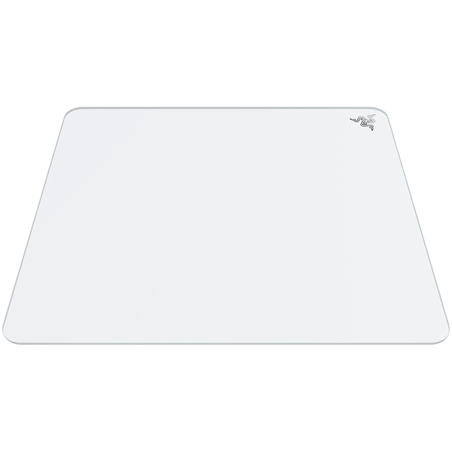 Гейминг пад Razer Atlas, 450x400x5mm, закалено стъкло, противоплъзгаща основа, бял - RZ02-04890200-R3M1 - 1