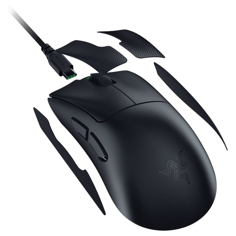 Професионална безжична геймърска мишка с ултра-лек дизайн Razer DeathAdder V4 Pro, Черна - RZ01-05330100-R3G1 - 4