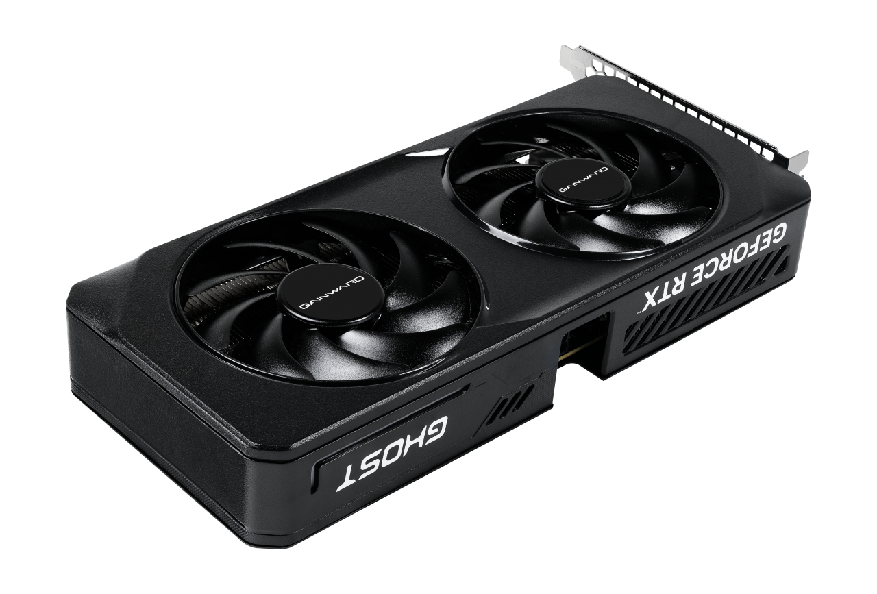Видео карта GAINWARD GeForce RTX 5060 Ghost OC, 8GB GDDR7 128-bit, 3840 CUDA Core, 2535MHz Boost, DP 2.1b x3/HDMI 2.1b - NE750060S19P1-GB2063B - 4