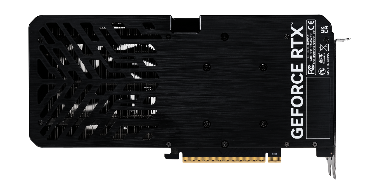 Видео карта GAINWARD GeForce RTX 5060 Ghost OC, 8GB GDDR7 128-bit, 3840 CUDA Core, 2535MHz Boost, DP 2.1b x3/HDMI 2.1b - NE750060S19P1-GB2063B - 5