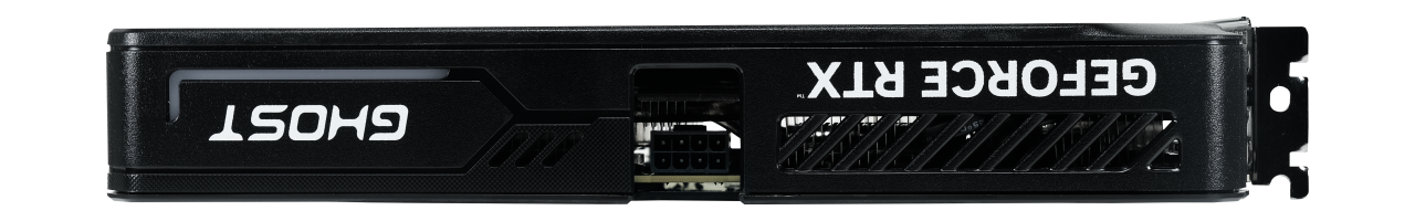 Видео карта GAINWARD GeForce RTX 5060 Ghost OC, 8GB GDDR7 128-bit, 3840 CUDA Core, 2535MHz Boost, DP 2.1b x3/HDMI 2.1b - NE750060S19P1-GB2063B - 6