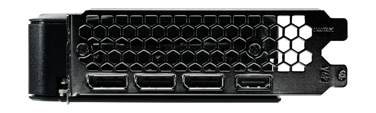 Видео карта GAINWARD GeForce RTX 5060 Ghost OC, 8GB GDDR7 128-bit, 3840 CUDA Core, 2535MHz Boost, DP 2.1b x3/HDMI 2.1b - NE750060S19P1-GB2063B - 7