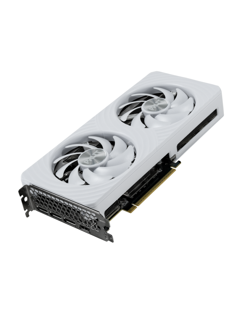 Видео карта PALIT GeForce RTX 5060 WHITE OC, 8GB GDDR7 128-bit, PCI-E 5.0, 2280MHz, 145W - NE75060U19P1-GB2063M - 2