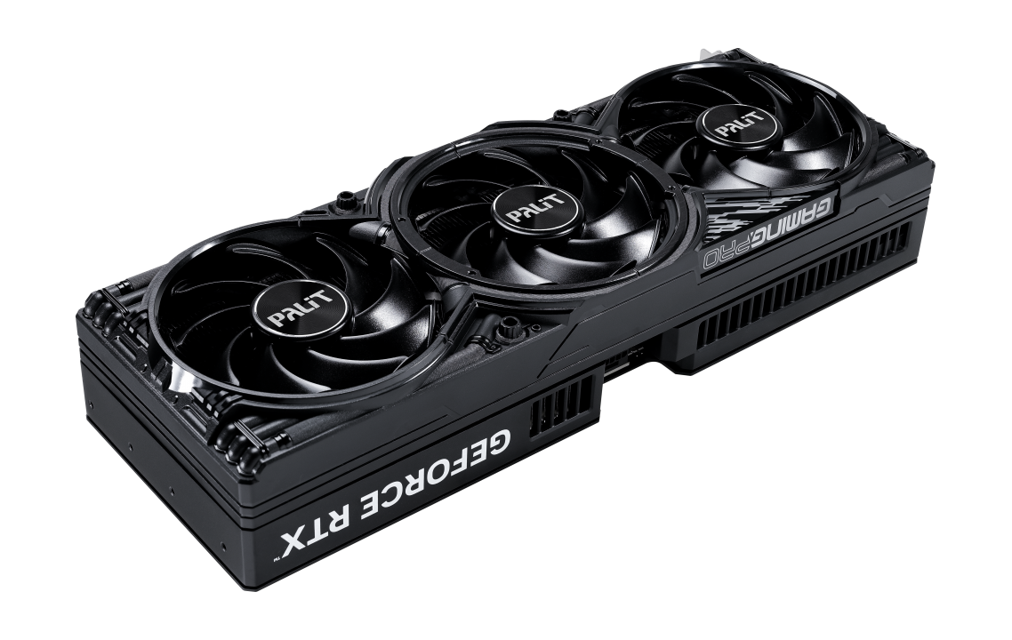 Видео карта PALIT RTX 5080 GamingPro OC, 16GB GDDR7 256-bit, PCI-E 5.0, 10752 CUDA Cores, 2700MHz Boost - NE75080S19T2-GB2031A - 4