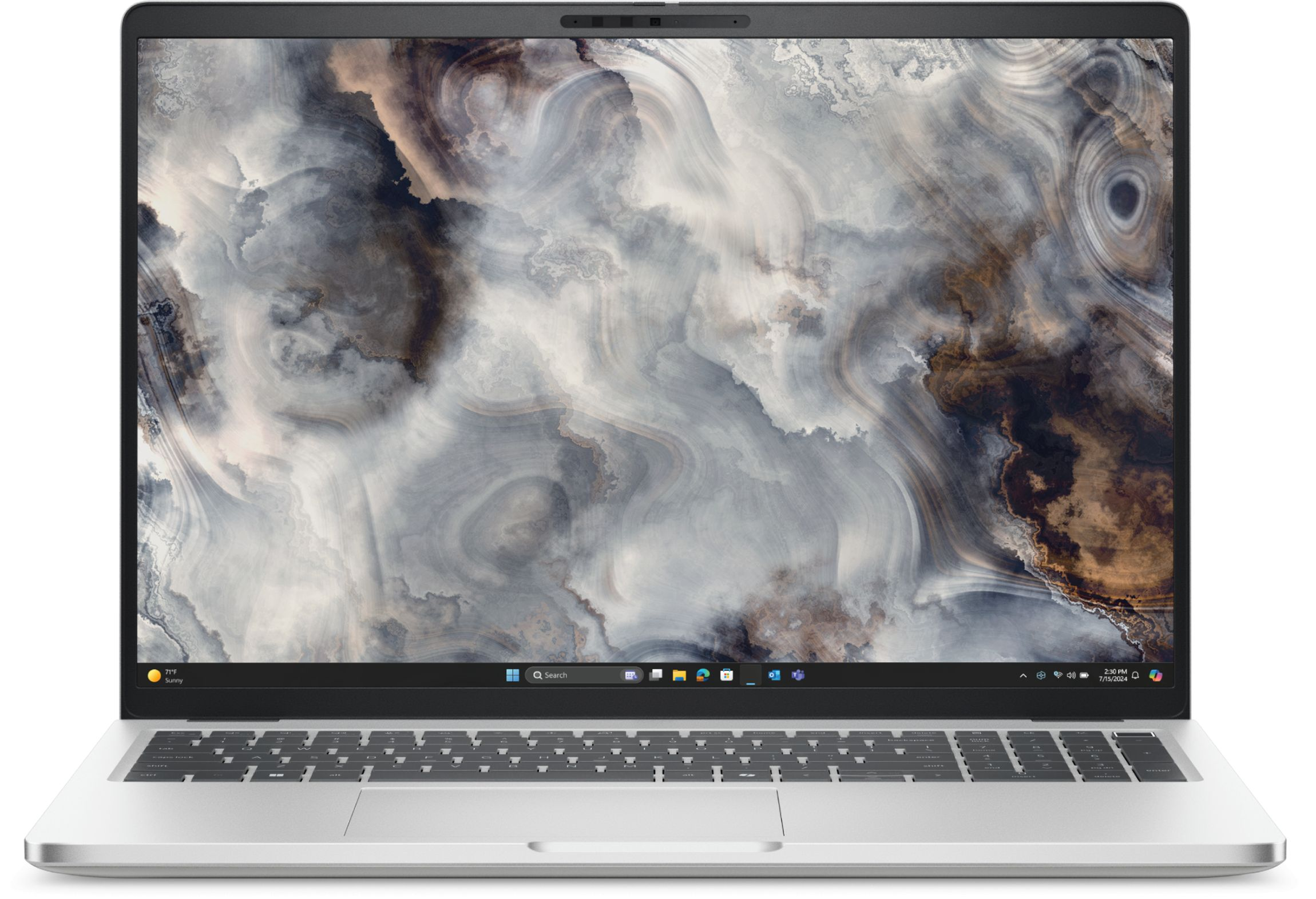 Лаптоп Dell Pro 16 Plus PB16250, 16" FHD+ 1920x1200, Intel Core 5 120U, 16GB DDR5, 512GB SSD, Ubuntu - PB16250_C516G512GFIR_UBU - 1