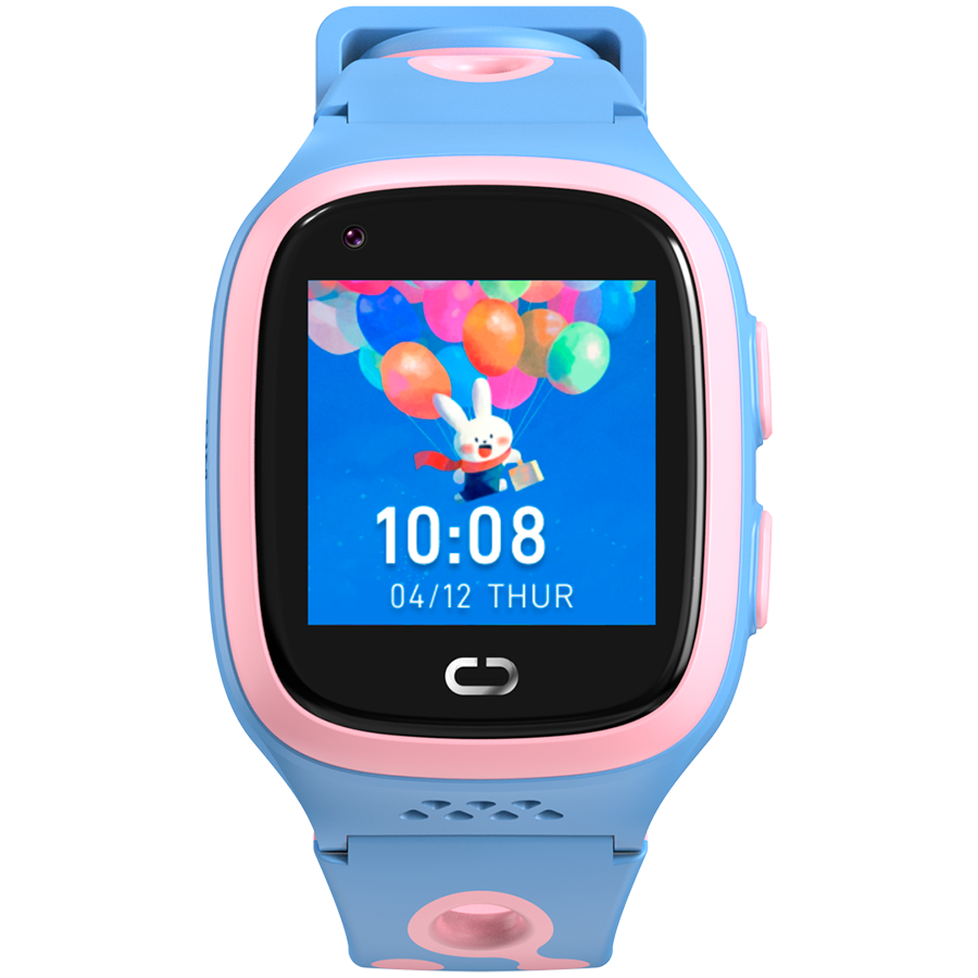Смарт часовник Canyon Kids Watch ZEFIR KW-49, 1.40" TFT 240x240, Unisoc UMS9117-L, 64MB RAM, 1GB Storage, 4G E-SIM GPS WiFi, Pink&Light Blue - CNE-KW49PB - 1