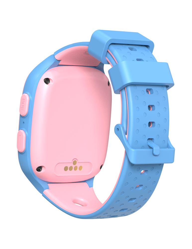Смарт часовник Canyon Kids Watch ZEFIR KW-49, 1.40" TFT 240x240, Unisoc UMS9117-L, 64MB RAM, 1GB Storage, 4G E-SIM GPS WiFi, Pink&Light Blue - CNE-KW49PB - 5