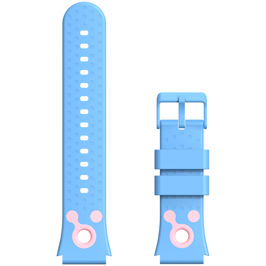 Смарт часовник Canyon Kids Watch ZEFIR KW-49, 1.40" TFT 240x240, Unisoc UMS9117-L, 64MB RAM, 1GB Storage, 4G E-SIM GPS WiFi, Pink&Light Blue - CNE-KW49PB - 6