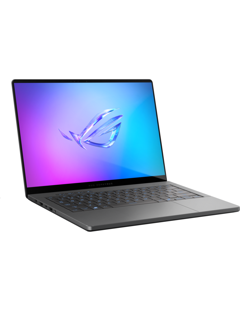 Гейминг лаптоп ASUS ROG Zephyrus 14" AMD Ryzen AI 9 HX 370, RTX 5070 Ti, 32GB LPDDR5X, 1TB SSD - 90NR0M53-M007P0 - 2