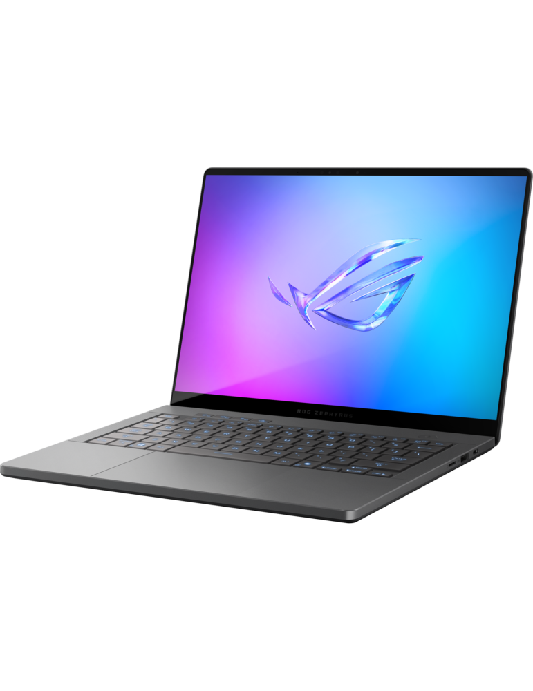 Гейминг лаптоп ASUS ROG Zephyrus 14" AMD Ryzen AI 9 HX 370, RTX 5070 Ti, 32GB LPDDR5X, 1TB SSD - 90NR0M53-M007P0 - 3