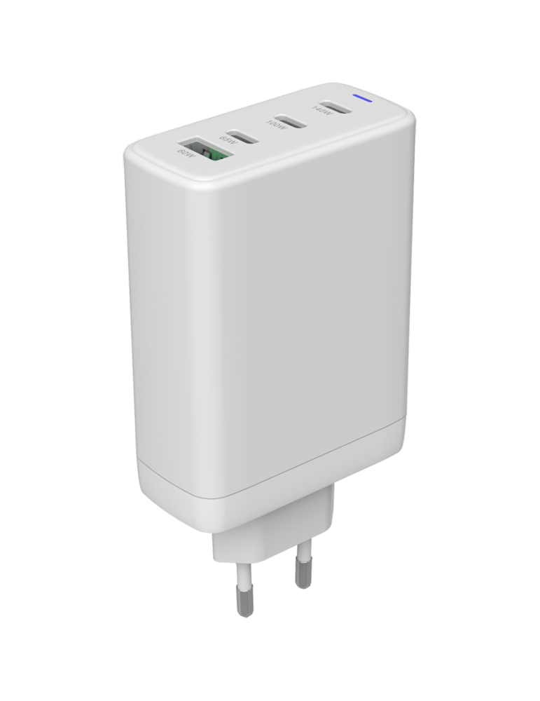 Захранващ адаптер CANYON CU140ACC, GaN 150W, 3x USB-C PD, 1x USB-A QC, EU - CNS-CUW140ACC - 1