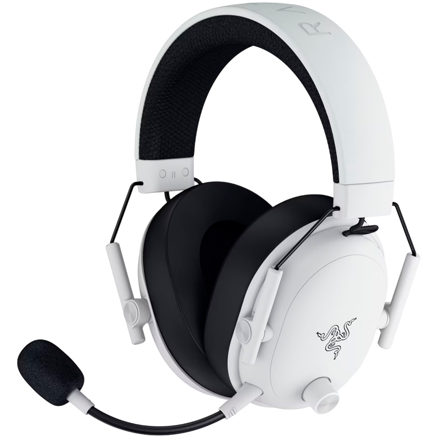 Безжични геймърски слушалки RAZER BlackShark V3, Безжични, 7.1 съраунд, 50mm, 70ч. батерия, Bluetooth 5.3, Бели - RZ04-05410400-R3M1 - 3