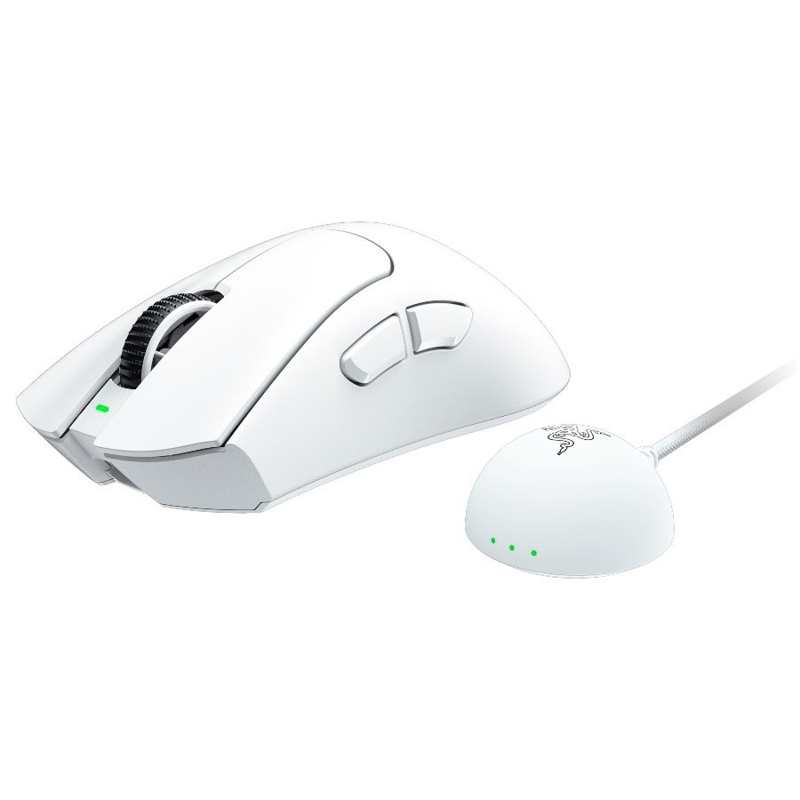 Професионална безжична геймърска мишка RAZER DeathAdder V4 Pro, 30000 DPI, RGB подсветка, безжична - RZ01-05330200-R3G1 - 4