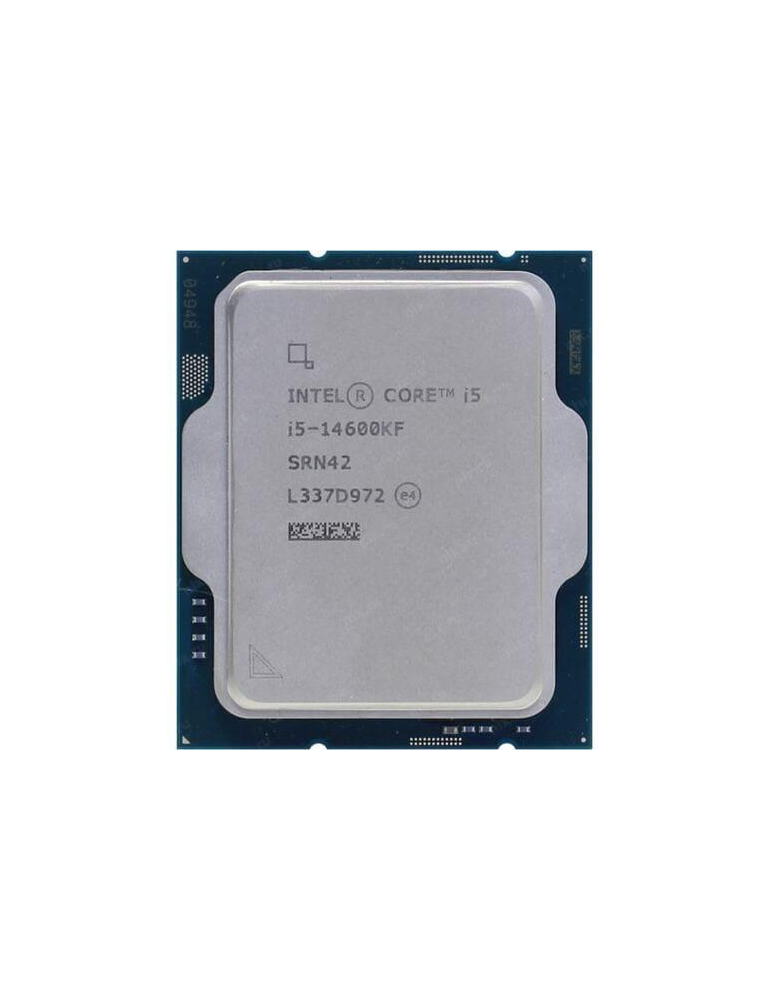 Процесор Intel Core i5-14600KF, 14 ядра, 20 нишки, 3.5-5.3 GHz, 24MB Cache, LGA1700, без охладител и без оригинална опаковка - CM8071504821014 - 1