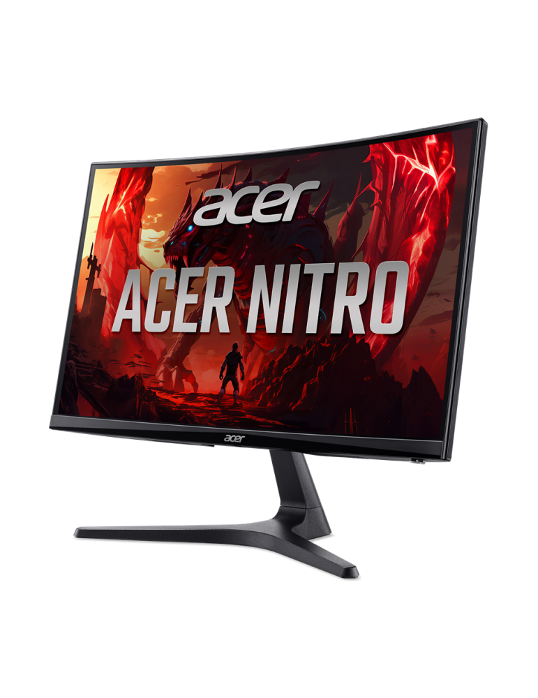 Монитор Acer ED240QP0BI, 23.6" VA 1920x1080 144Hz, 1ms, 99% sRGB, FreeSync, Curved - UM.UE0EE.004 - 3
