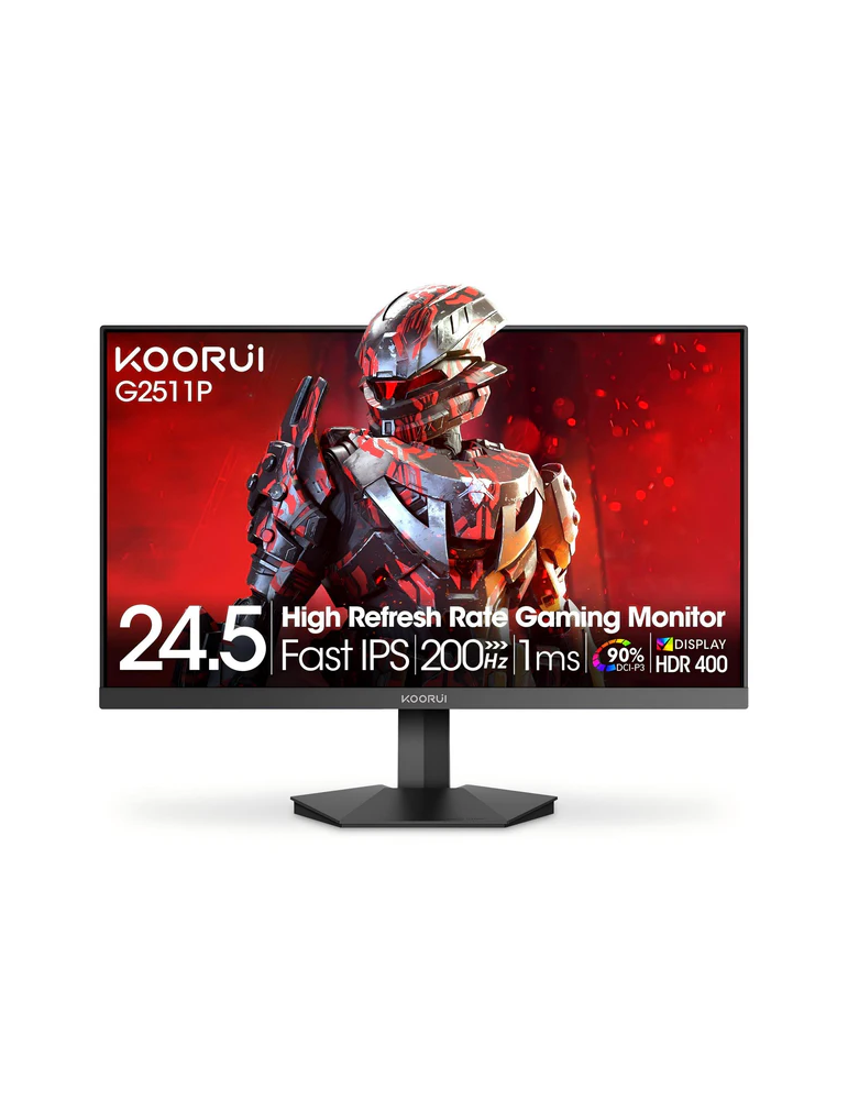 Монитор KOORUI G2511P, 25" IPS 1920x1080 200Hz, 1ms - 1