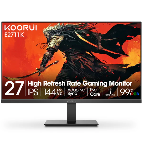 Монитор KOORUI 27 E2711K, 27" IPS FHD 1920x1080 144Hz, 5ms, 99% sRGB - 1