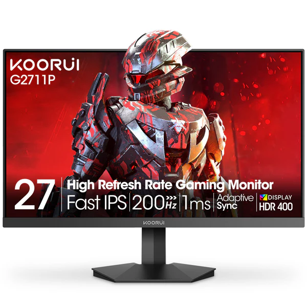 Монитор KOORUI 27 G2711P, 27" IPS 1920x1080 200Hz, 1ms GTG, 99% sRGB - 1