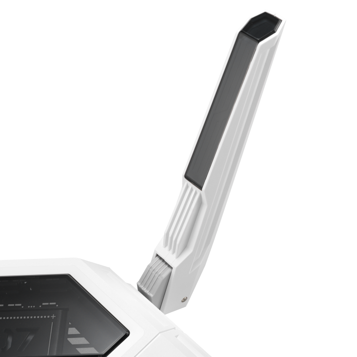 Рутер ASUS ROG Rapture GT-BE19000AI, WiFi 7 BE19000, Tri-Band 2.4GHz/5GHz/6GHz, Quad-core 2.6GHz, 4GB RAM - 90IG09S0-MO9A0C - 7