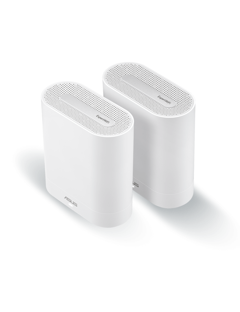 Рутер ASUS ExpertWiFi EBM68, WiFi 6 802.11ax, 2x2+4x4 MIMO, 12.7Gbps, Quad-core 1.7GHz, 1GB RAM, VPN, Firewall - 90IG07V0-MO3A40 - 1