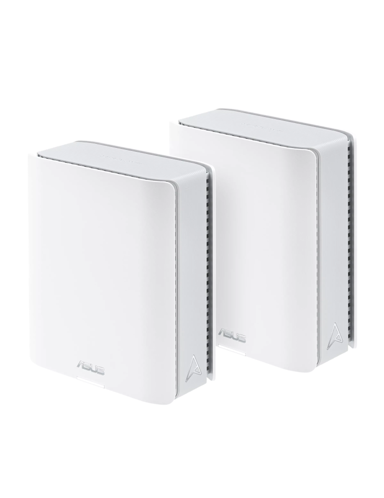 Рутер ASUS ZenWiFi WF7 BT8 2P, WiFi 7 (802.11be), 2.4GHz 2x2 5GHz 3x3 6GHz 3x3, 1GB RAM 128MB Flash - 90IG0930-MO3B20 - 1