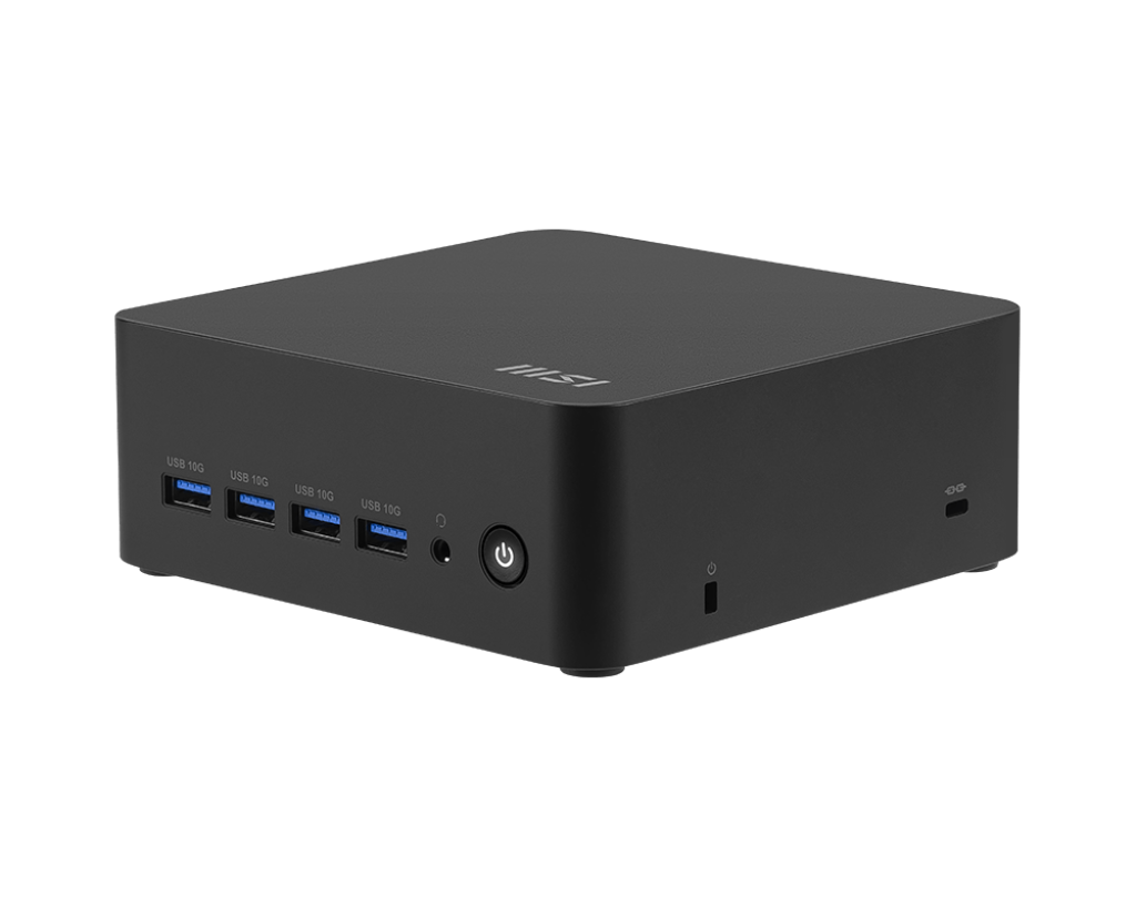 Мини компютър MSI Cubi B032, AMD Ryzen™ 7 8845HS 3.8GHz, без RAM, без диск, без ОС - 936-B03231-014 - 1
