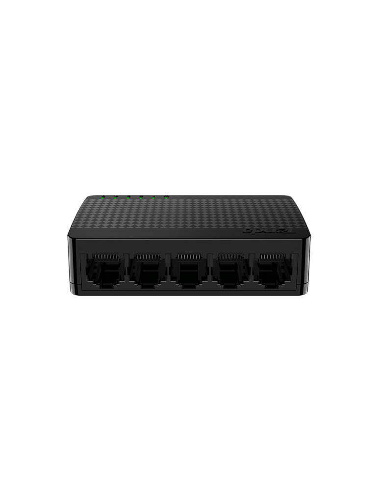 Суич Tenda SG105M, 5 портa Gigabit Ethernet, 10Gbps, неуправляем - 1