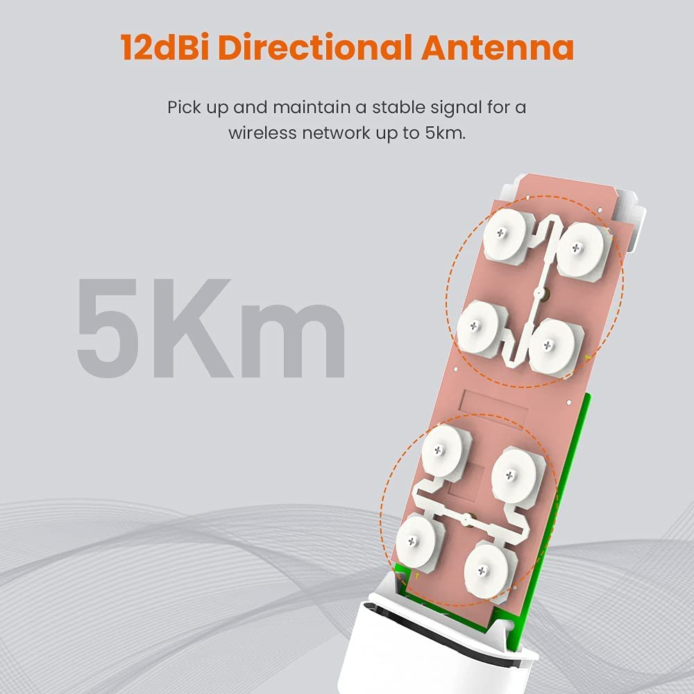 Рутер Tenda O3, 2.4GHz, 150Mbps, 2x10/100Mbps, PoE - 6932849429015 - 4