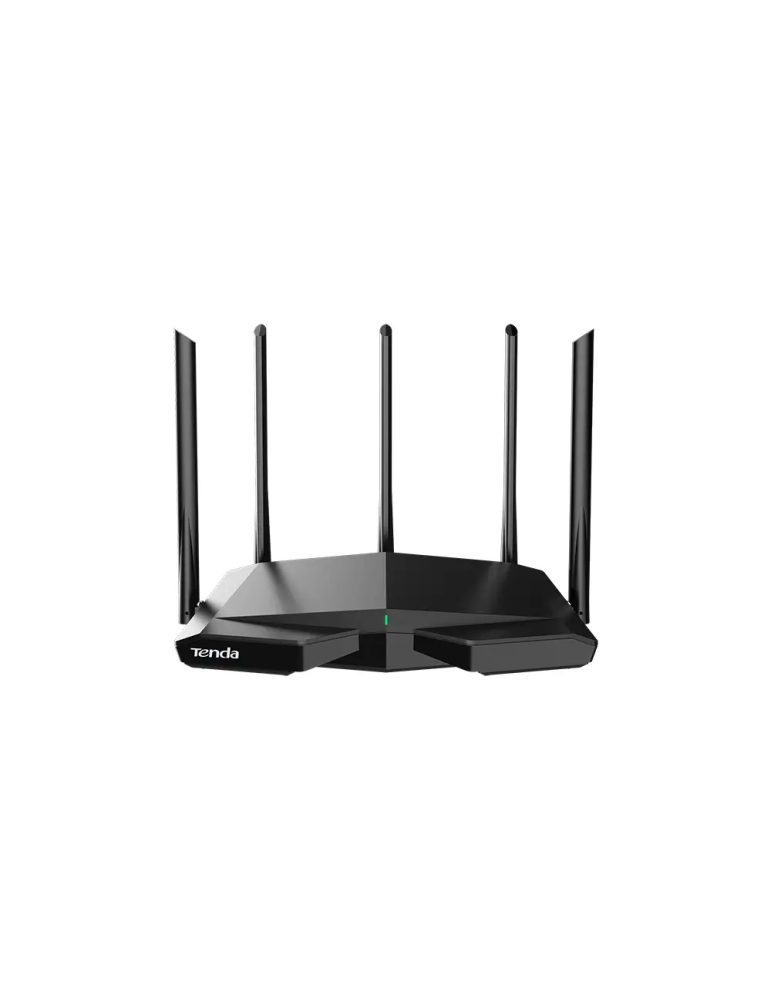 Рутер Tenda TX27 Pro, WiFi 6E, 6665Mbps (2.4GHz 861Mbps + 5GHz 2402Mbps + 6GHz 2402Mbps), 4x Gigabit портове - 1