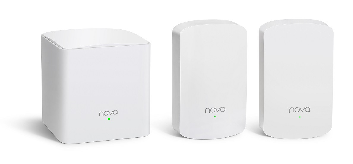Mesh WiFi 6 рутер система Tenda MW5G 3-pack, Mesh WiFi 6, 2.4GHz 300Mbps + 5GHz 867Mbps, Gigabit портове, IEEE 802.11s - 1