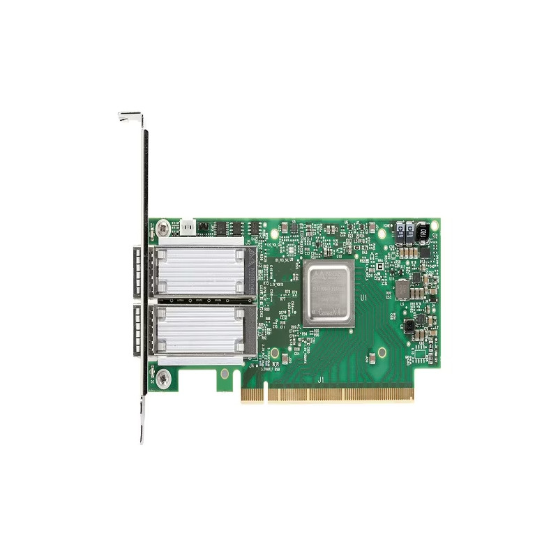 Мрежова карта DELL EMC ConnectX-5, Dual Port 10/25GbE SFP28, PCIe Full Height - ConnectX-5 - 1