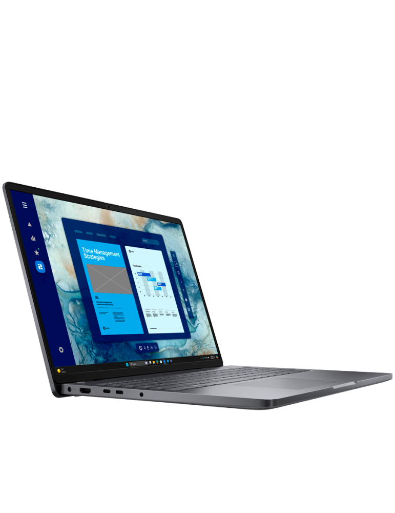 Лаптоп Dell Latitude 16 PC16250, 16" IPS 1920x1200, Intel Core Ultra 5 235U, 16GB DDR5, 512GB SSD, Win 11 Pro - 2