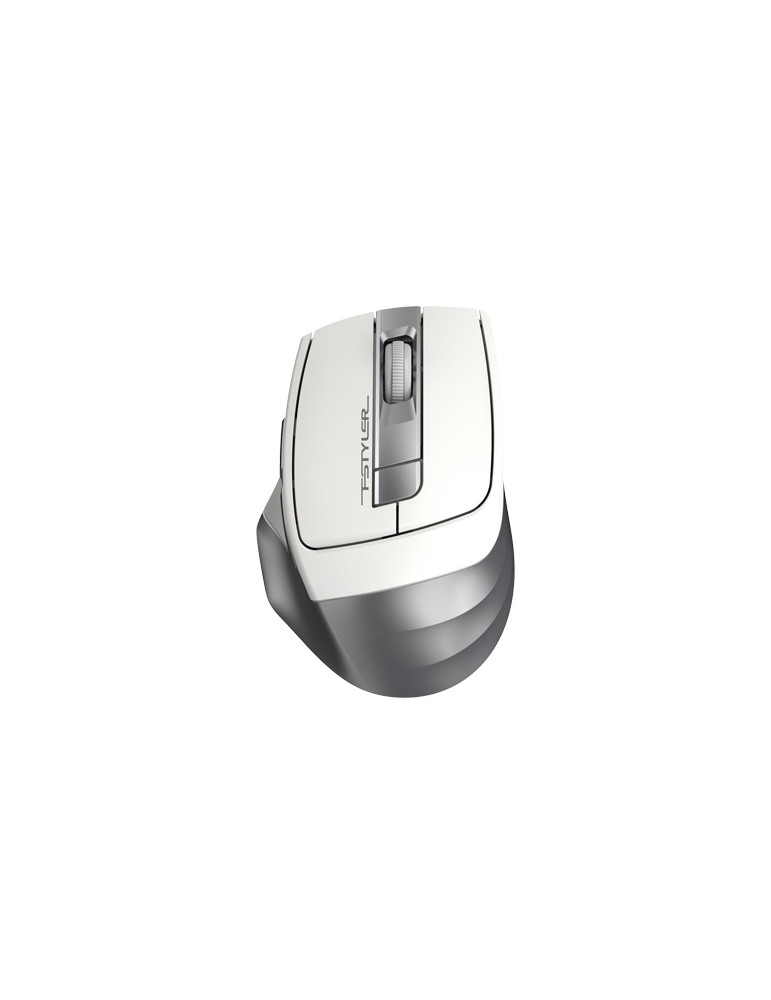 Безжична мишка A4TECH FG35 FSTYLER, Безжична 2.4GHz, Оптична, 1200/1600/2000 DPI, 6 бутона, Сребриста - A4-MOUSE-FG35-SILVER - 1