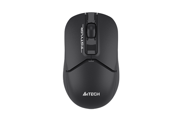 Bluetooth мишка A4TECH FB12 FSTYLER, Optical 1200 DPI, Bluetooth/2.4G Dual Mode, 3 устройства, 125Hz - FB12 - 1