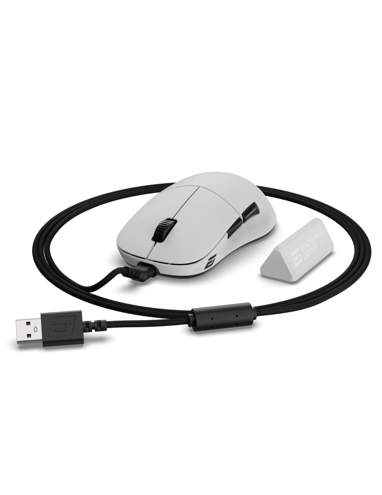 Безжична геймърска мишка Endgame Gear OP1 8K, Оптична, PixArt PAW3950, 30000 DPI, 4000Hz, Кailh GX - EGG-XM2W-4K-V2-WHT - 7