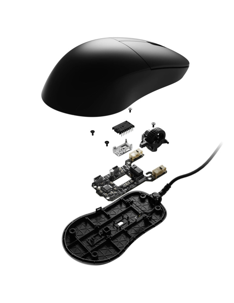 Професионална геймърска мишка Endgame Gear OP1 8K v2, Геймърска, Оптична, PAW3950, 30000 DPI, 8000Hz, 51.5g - EGG-XM2-8K-V2-BLK - 9