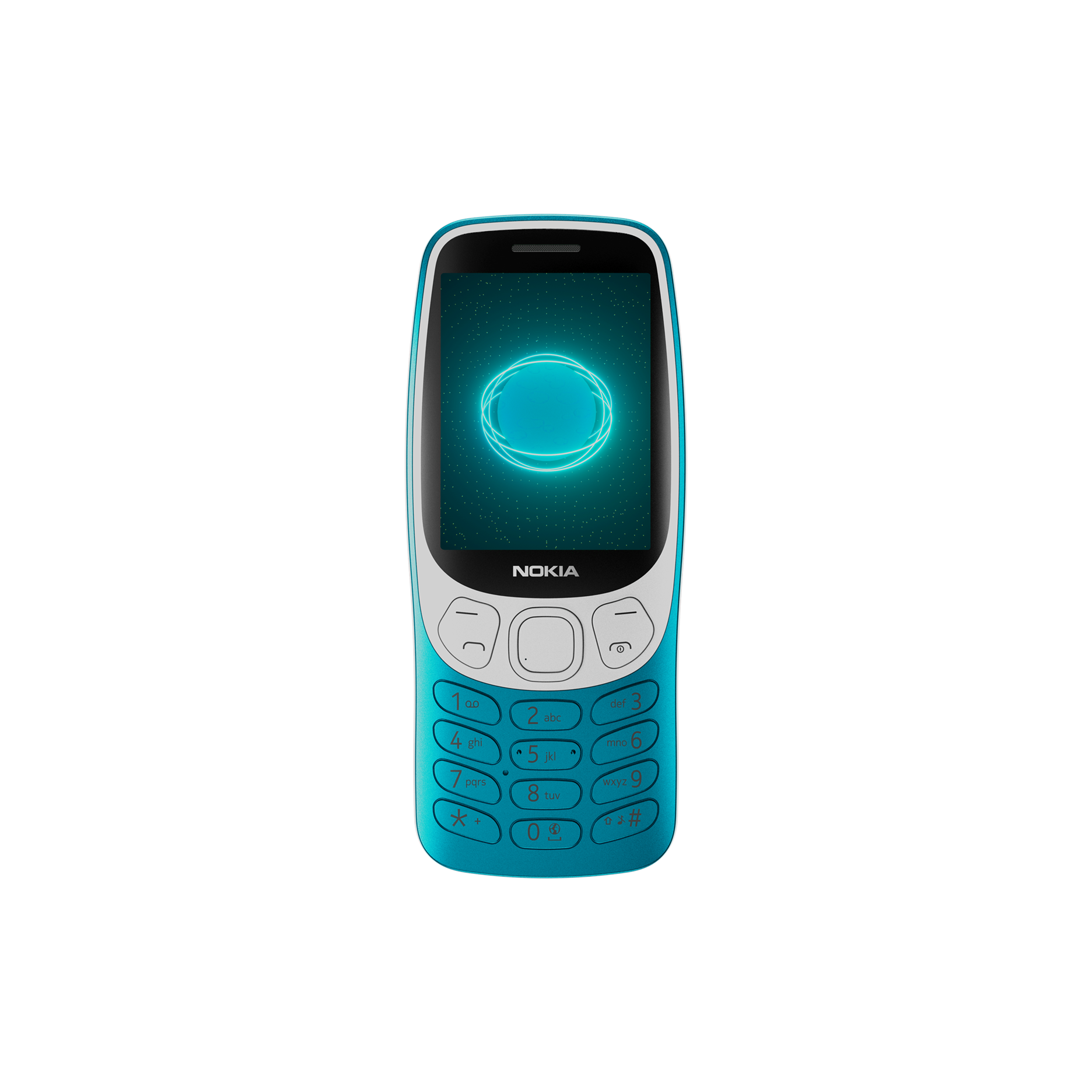 Телефон NOKIA 3210 4G DS, 2.4" QVGA, Unisoc T107, 128MB RAM, 64MB ROM, 1450mAh, Dual SIM, S30+, Син - 1GF025CPJ2L09 - 1