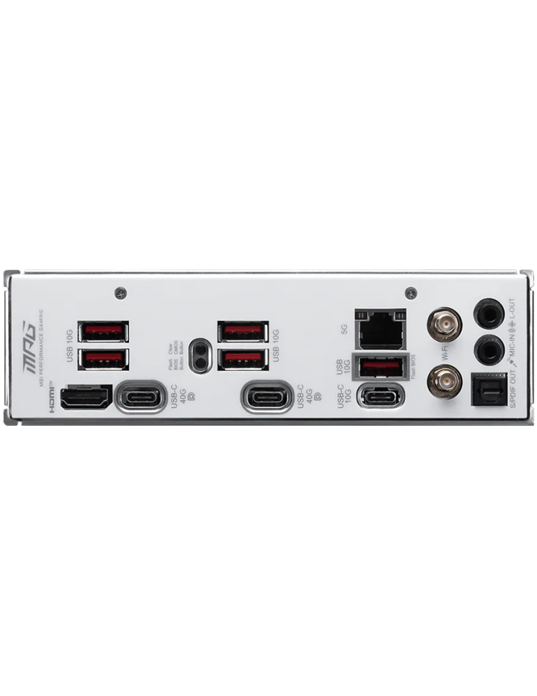 Дънна платка MSI MPG X870I EDGE TI EVO WIFI, Mini-ITX AM5, DDR5 10000MHz, PCIe 5.0 x16, 3x M.2, WiFi 7 - 4711377401463 - 3