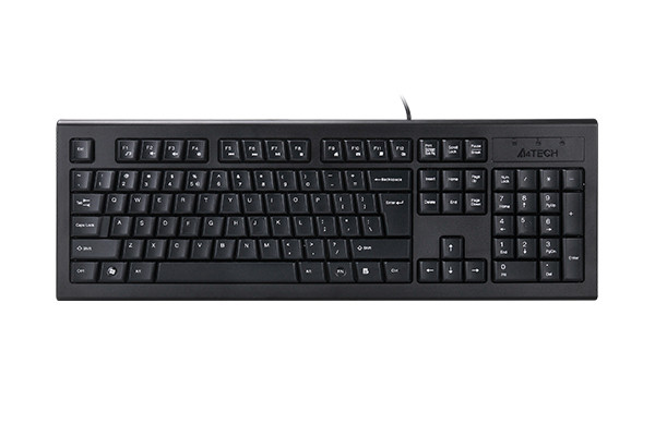 Клавиатура A4TECH KRS-85, USB, механична, 12 FN мултимедийни клавиши, кабел 150см - A4-KEY-KRS-85 - 1
