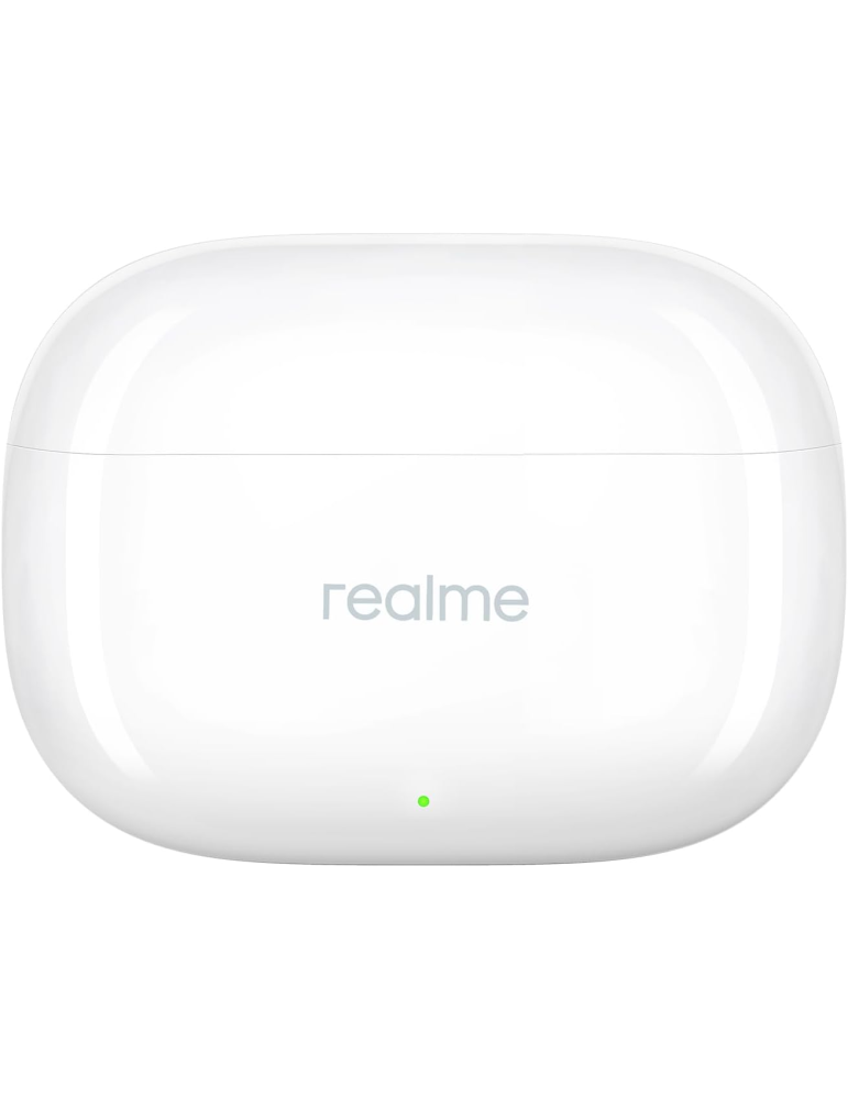 Bluetooth слушалки Realme Earbuds RMA2302, Безжични, ANC 30dB, Bluetooth 5.3, 40 часа музика, бяло - 130070130477 - 2