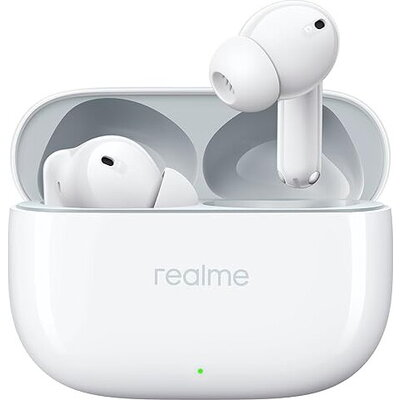 Bluetooth слушалки Realme Earbuds RMA2302, Безжични, ANC 30dB, Bluetooth 5.3, 40 часа музика, бяло - 130070130477 - 3