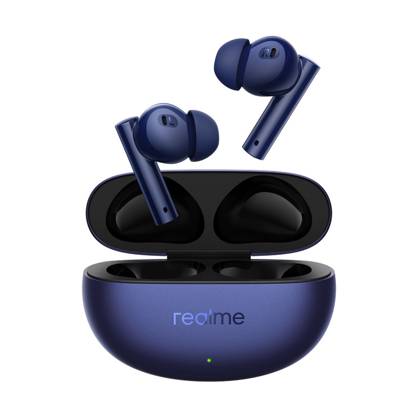Bluetooth слушалки Realme Buds Air5 RMA2301, TWS, Bluetooth 5.3, 12.4mm Driver, 50dB ANC, 38h Playback, IPX5 - 130070130490 - 1
