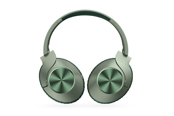 Bluetooth слушалки A4Tech BH300, Bluetooth 5.3, 40mm Hybrid Diaphragm, 35H playback, микрофон, USB Type-C, зелени - BH300 GREEN - 4
