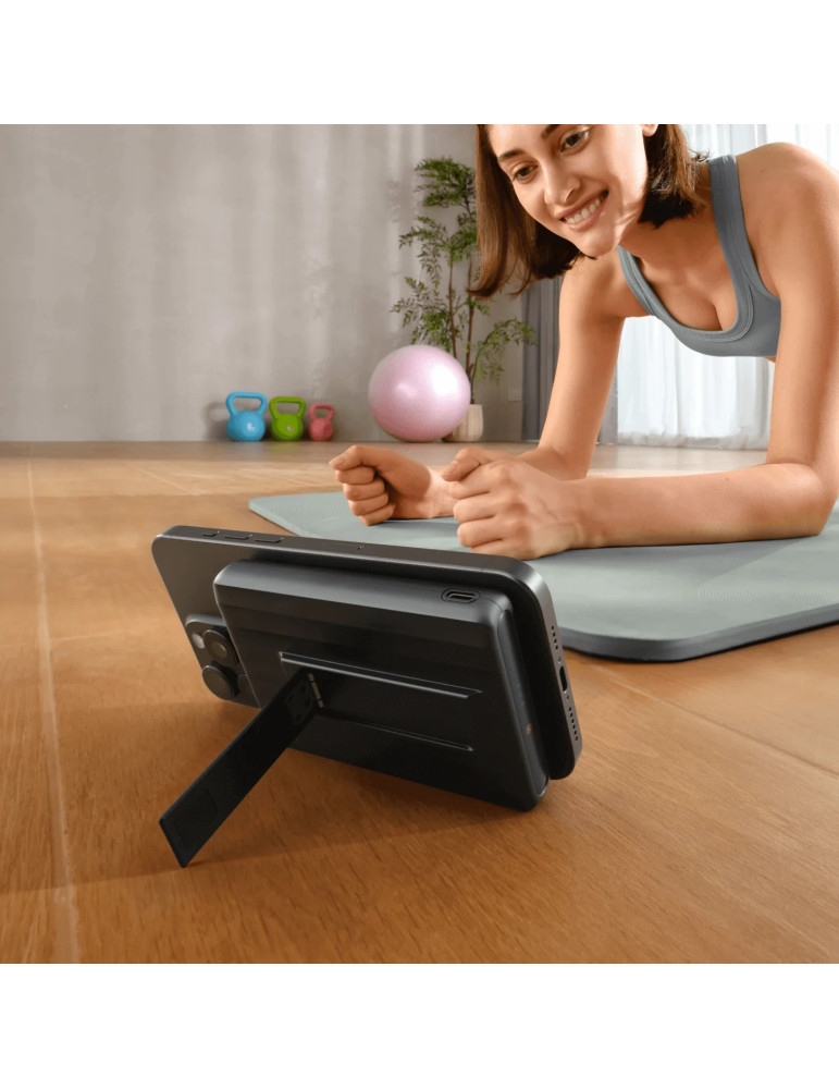 Преносима батерия Ecoflow Rapid Mag 10K Qi, 10000mAh, USB-C 30W, Wireless Charging 7.5W - EF-RAPIDQI1-10K-B-EU - 2