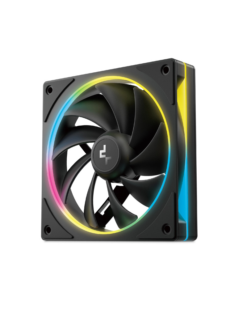 Вентилатор DeepCool FL12 SE, 120mm, Addressable RGB, 1900 RPM, 50.74 CFM, Hydro Bearing - R-FL12SE-BKAPN1-G - 1
