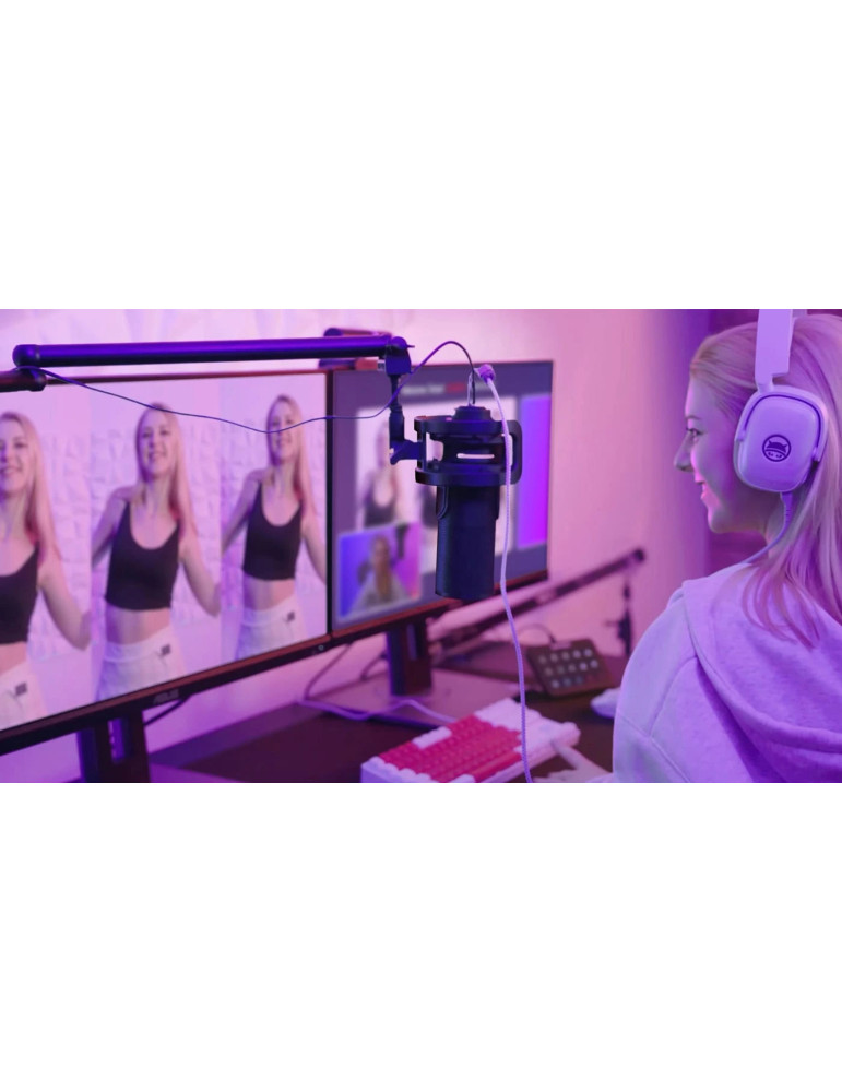 Стойка за микрофон Streamplify Mount Lift Light, 180° вертикално / 360° хоризонтално регулиране, 70см достъп, черна - SPOM-ML1LCM1.11 - 9