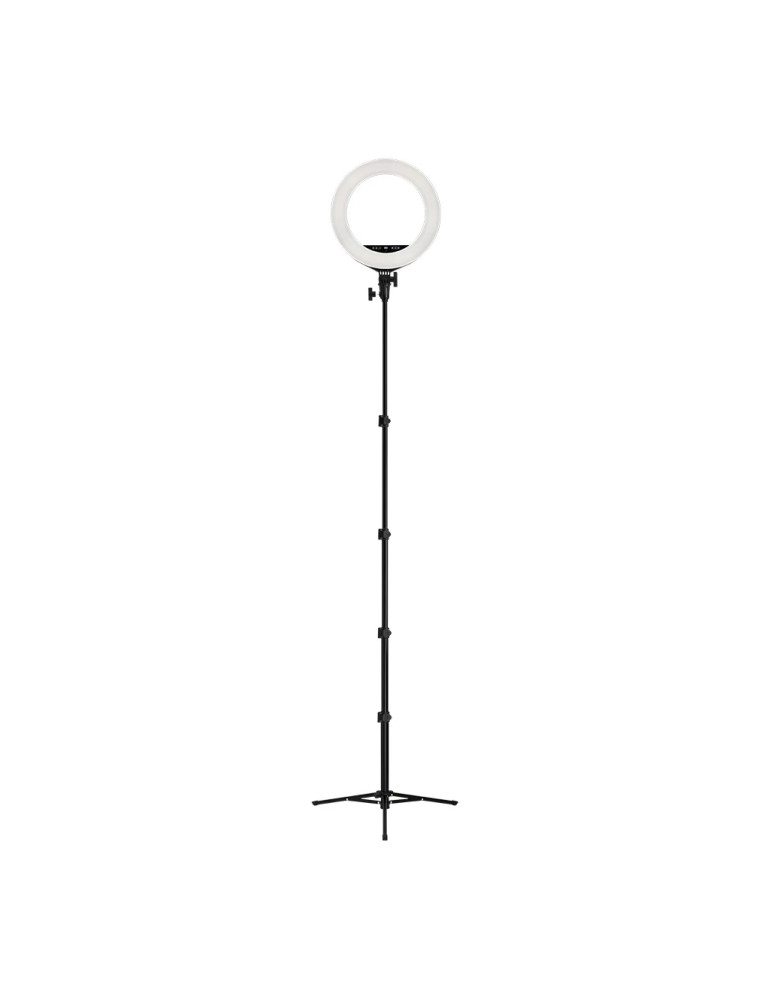 Стрийминг осветление Streamplify LIGHT 14, 36cm, 72 LED, 3400lm, 3000K-6000K, IR дистанционно, USB зареждане, статив/селфи стик - SPIR-LZ14222.11 - 6