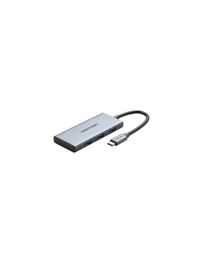 Докинг станция Vention Type-C TOOHB, 6-in-1 USB-C, HDMI, 3x USB 3.0, SD/TF, 4K 2160p 30Hz - 2