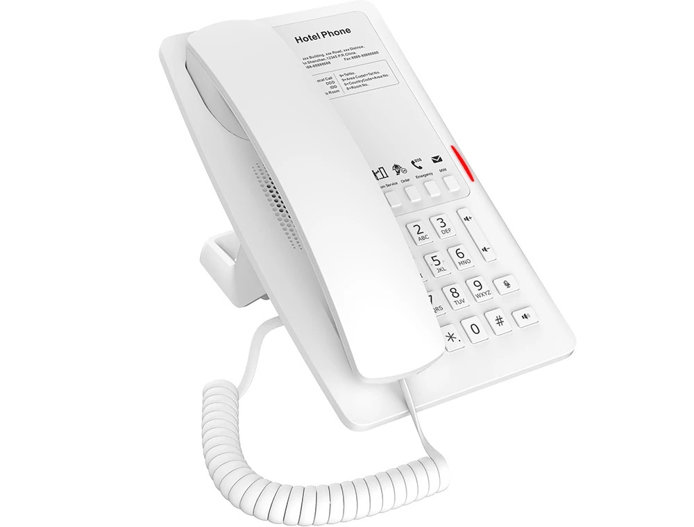 IP телефон Fanvil H4W, 2 SIP линии, 5 DSS клавиши, Wi-Fi 6, PoE, HD Audio - FANVIL-H4W-WH - 2