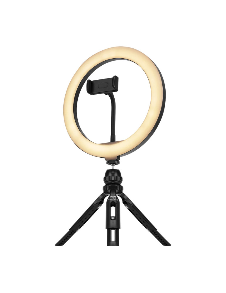 Стрийминг осветление Streamplify SPIR-LZ10112.11, 120 LED 1000lm, 3000K-6000K, 10 нива яркост, USB 5V, със статив - SPIR-LZ10112.11 - 2